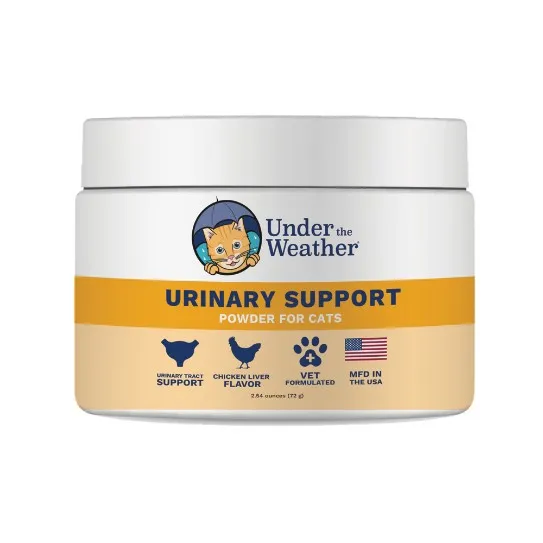 2.54oz Under the Weather Cat Urinary Support Powder - Supplements